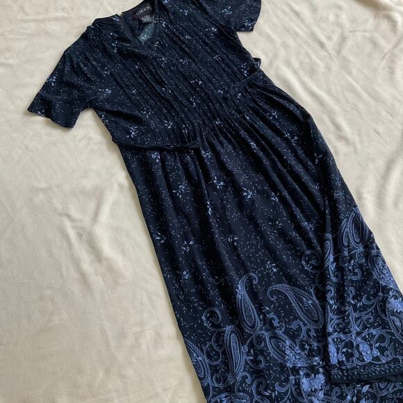 Vintage J.G. Hook Tie Back Waist Dress - Picture 5 of 10